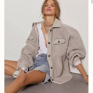 Free People Oversized Shacket/Overshirt